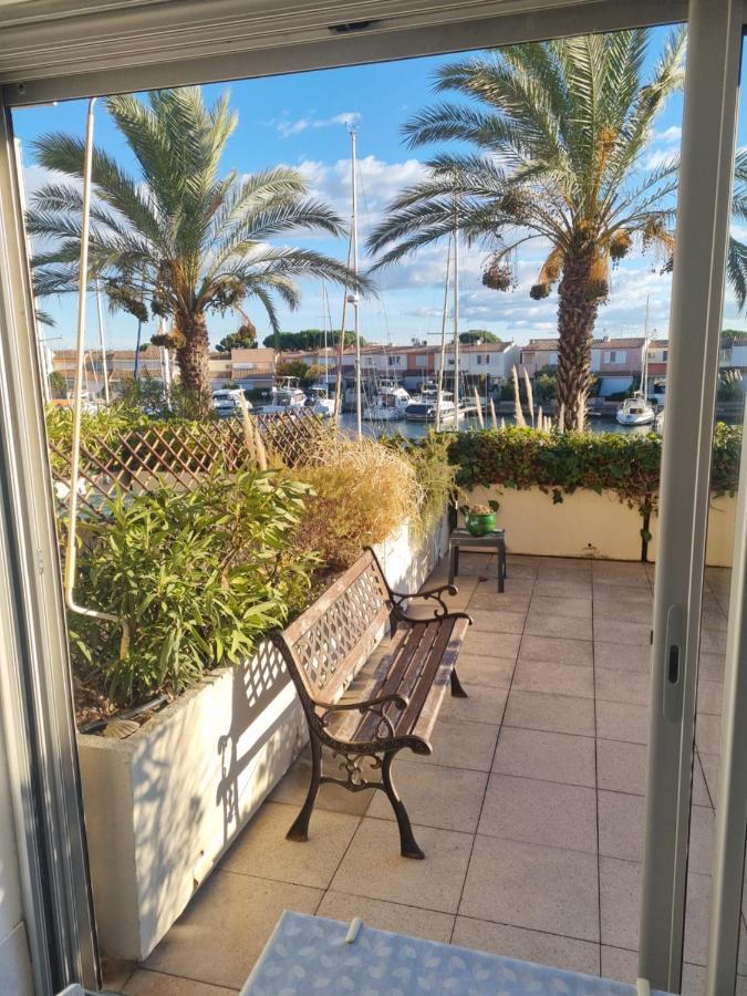 Cap Capistol Studio Avec Terrasse, Vue Port Агд Екстер'єр фото